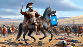 Alexander the Great and the Art of War-tweeting