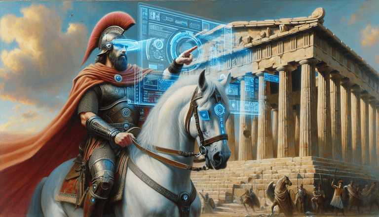 Alexander the Great and the Tactical Magic of Augmented Reality