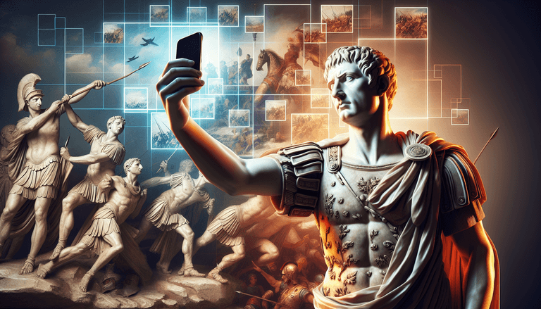 Caesar's Selfie Seduction: Roman Campaigns in the Instagram Age