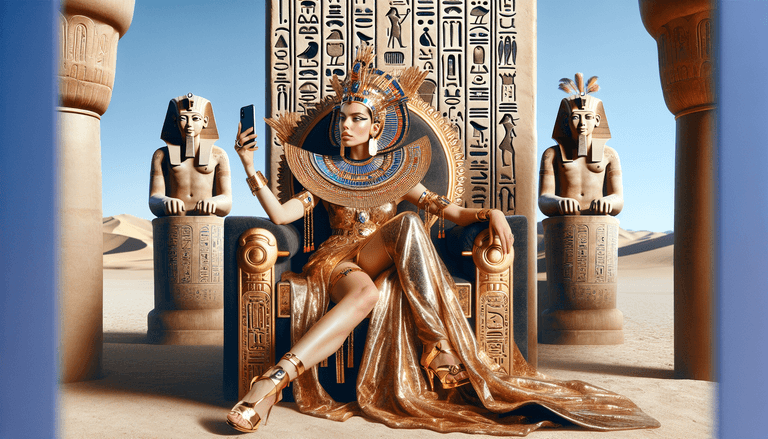 Cleopatra's TikTok Dynasty