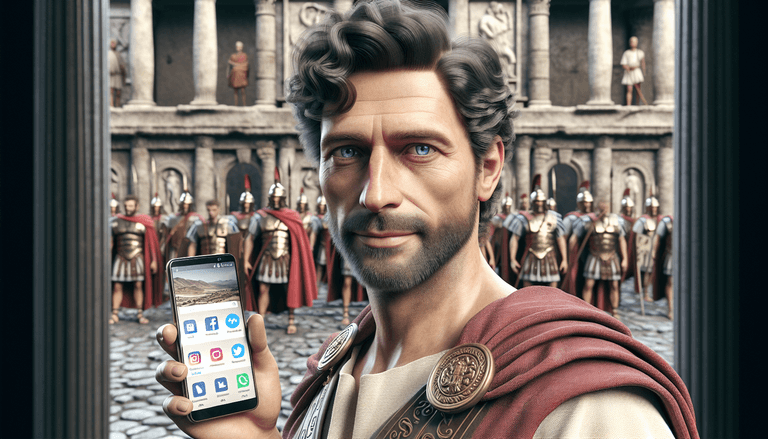 Could Julius Caesar have conquered Rome with Instagram?