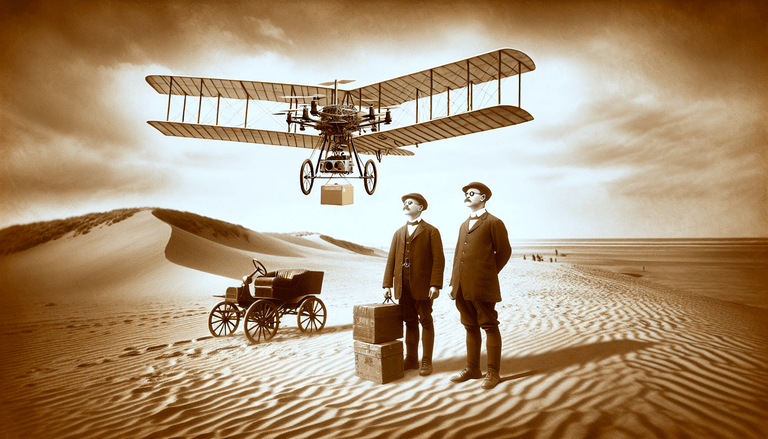 Did the Wright Brothers Dream of Drone Deliveries?