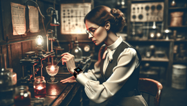 Glow Up: What if Marie Curie Had a Smartwatch for Her Radium Research