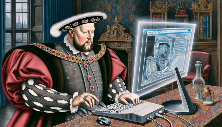 Henry VIII and the Instant Messenger: A Marriage Made in Cyberspace