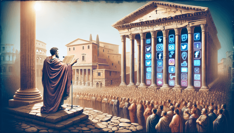 How Caesar Could Have Ruled the Social Media Senate