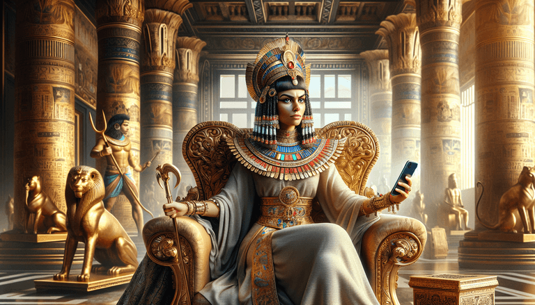 How Cleopatra could have ruled the hashtag.