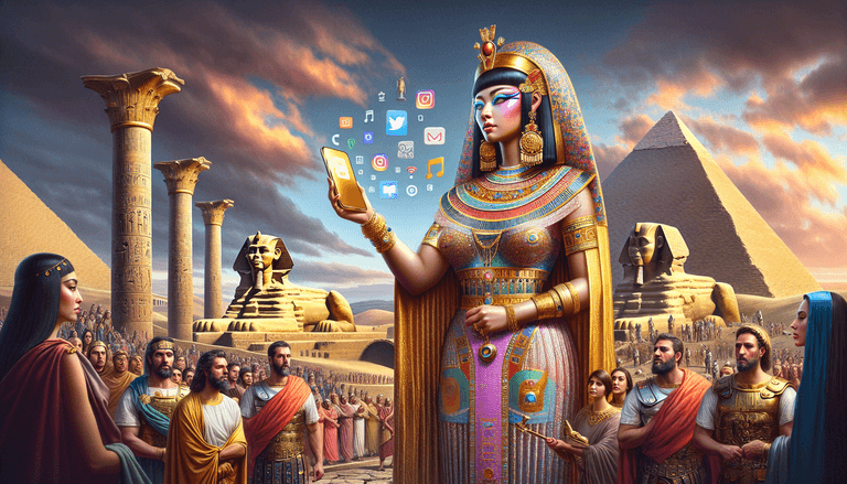 How Cleopatra might have used Instagram to conquer the Roman Empire