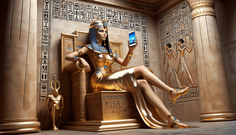 How Cleopatra Would Have Navigated Life with Instagram