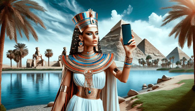 How Cleopatra would have ruled the Nile with a smartphone