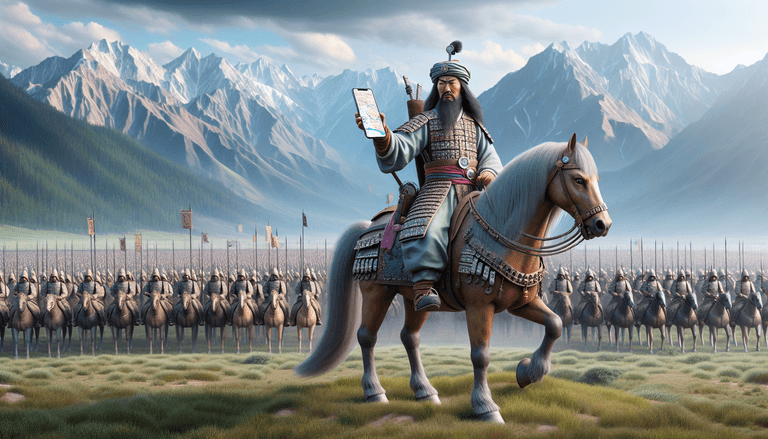 How Genghis Khan would have conquered the world faster with Google Maps
