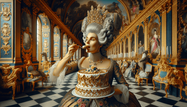 How Marie Antoinette's cake would have crumbled with Instagram