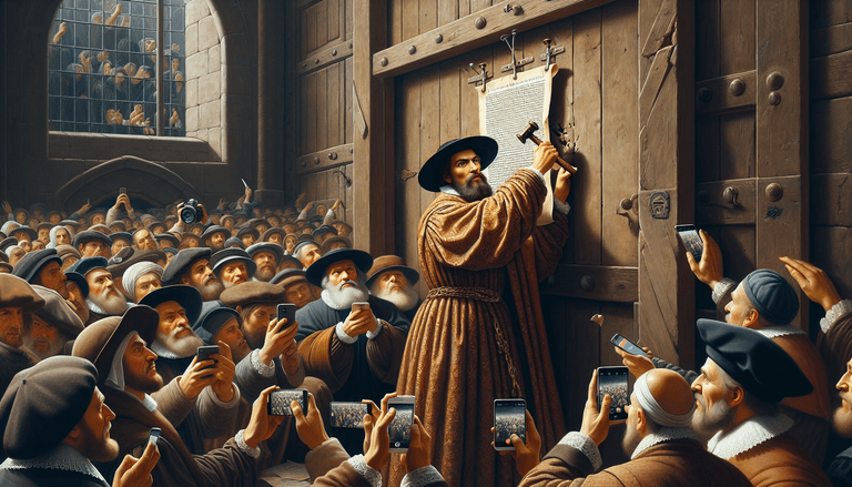 How Martin Luther's Reformation Would Have Unravelled with Facebook