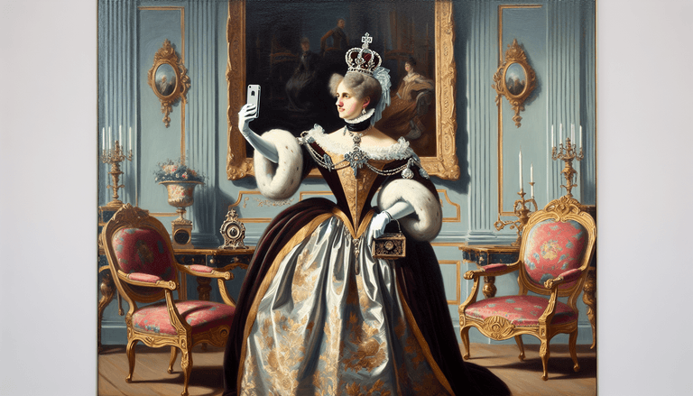 How Queen Victoria might have ruled Instagram in her corseted era