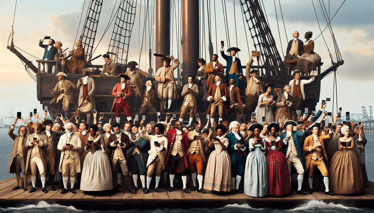 How the Boston Tea Party would have brewed with social media