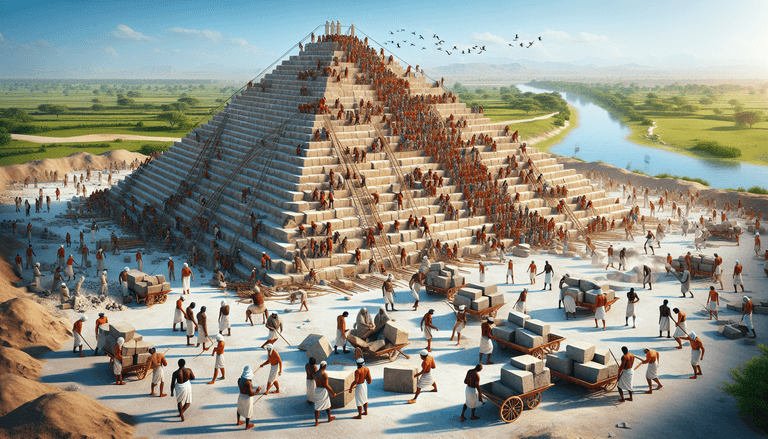 How the Building of the Great Pyramid Would Have Benefited from Project Management Software