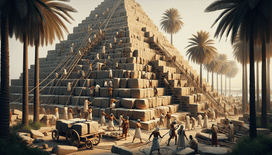 How the construction of the Great Pyramid might have risen with AI