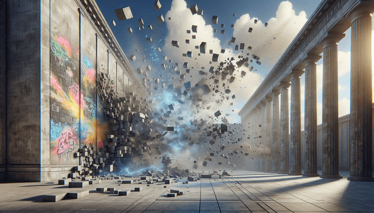 How the Fall of the Berlin Wall Might Have Been a Virtual Event