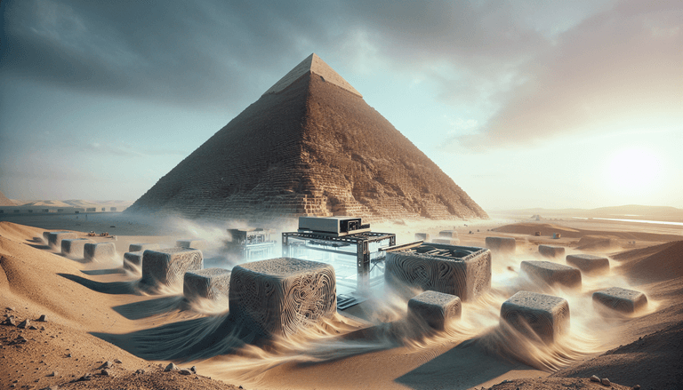 How the Great Pyramid of Giza might have been a 'block'-buster project with 3D printing