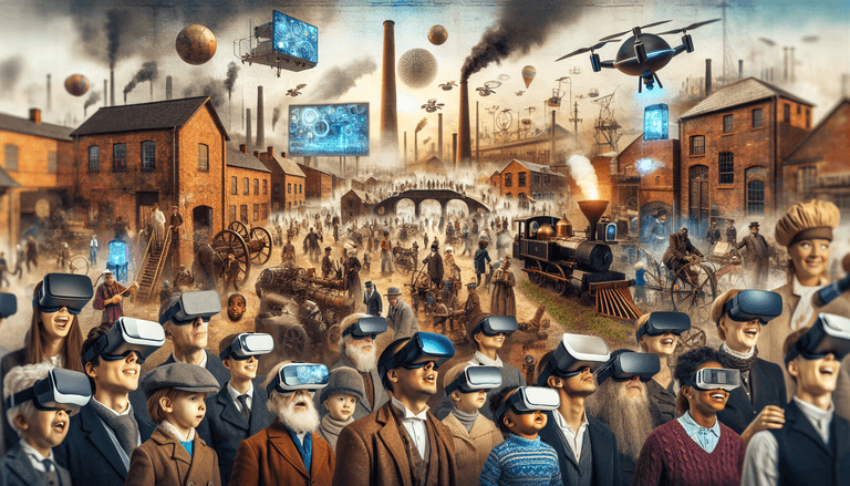 How the Industrial Revolution Would Have Turned with Virtual Reality
