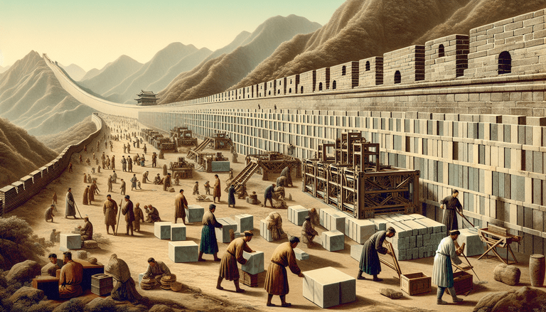 How the Ming Dynasty would have constructed the Great Wall with 3D printing