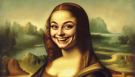 How the Mona Lisa might have smiled more if da Vinci had emojis