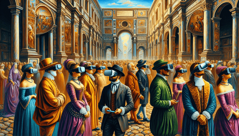 How the Renaissance Would Have Flourished with Virtual Reality