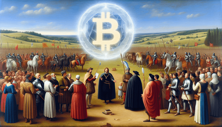 How the signing of the Magna Carta might have unfolded with blockchain technology