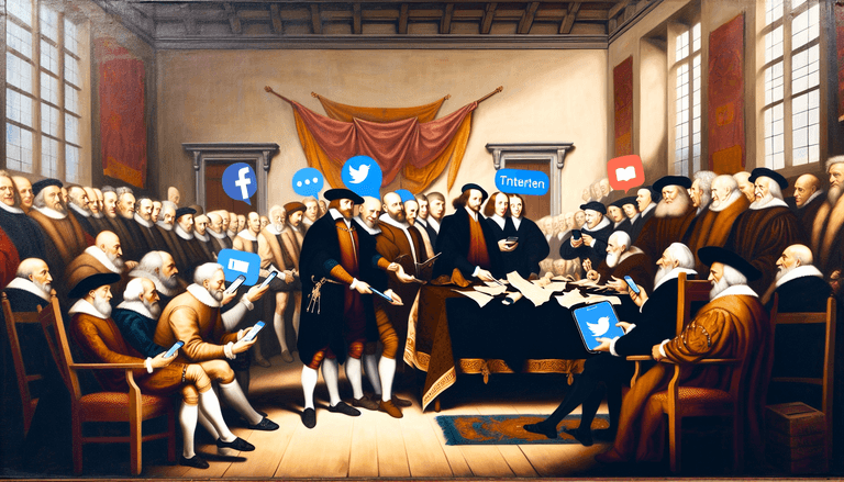 How the signing of the Magna Carta would have unrolled with social media