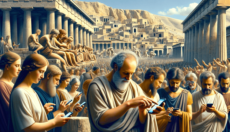 How the Trojan War Would Have Played Out with Smartphones: Texts, Tweets, and the Tale of Troy