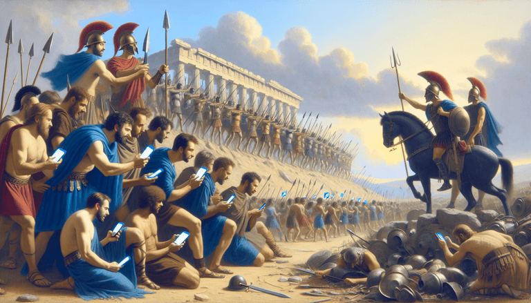 How the Trojan War's trajectory might have shifted with instant messaging