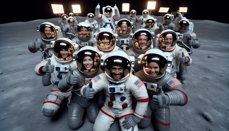 How would the moon landing have gone with Instagram influencers?