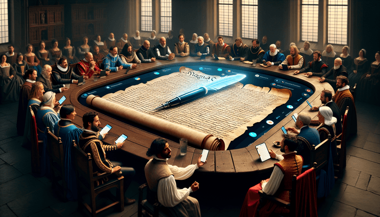How would the signing of the Magna Carta have changed with Slack?