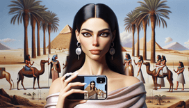 If Cleopatra had Instagram: Selfies, Stories, and the Serpentine Scoop