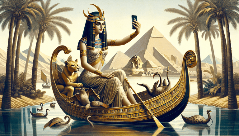 If Cleopatra Had Instagram: Snapping Selfies in the Nile Valley