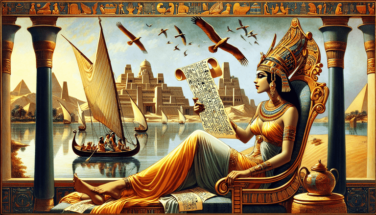 If Cleopatra Texted from the Nile: An Ancient Queen's Digital Diary