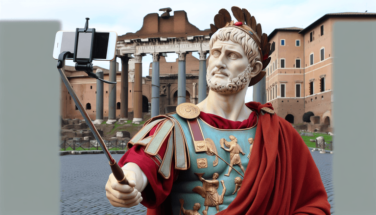 Julius Caesar and the Selfie Stick: Rome Wasn't Captured in a Day