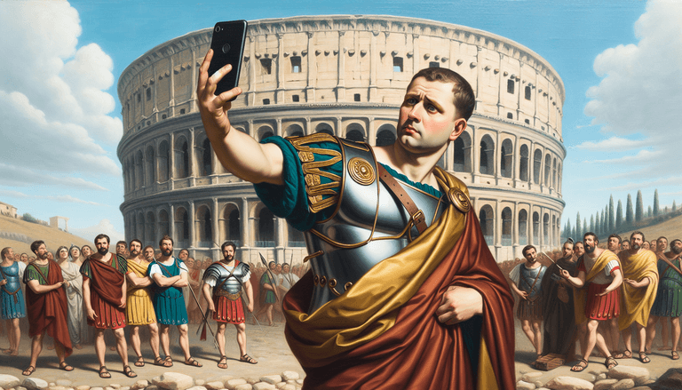Julius Caesar's Selfie Saga: How Instagram Could Have Altered a Roman Icon's Reputation