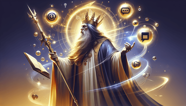 King Arthur Captioned: Medieval Social Media Sorcery