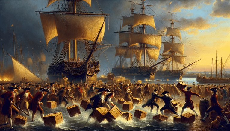 The Boston Tea Party live-tweets: @LibertyBrew spills the tea