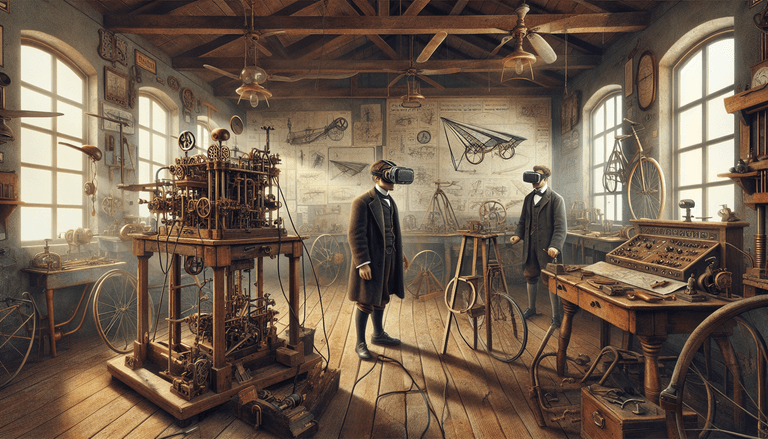 The Great Escape: How the Wright Brothers Might Have Taken Flight with Virtual Reality