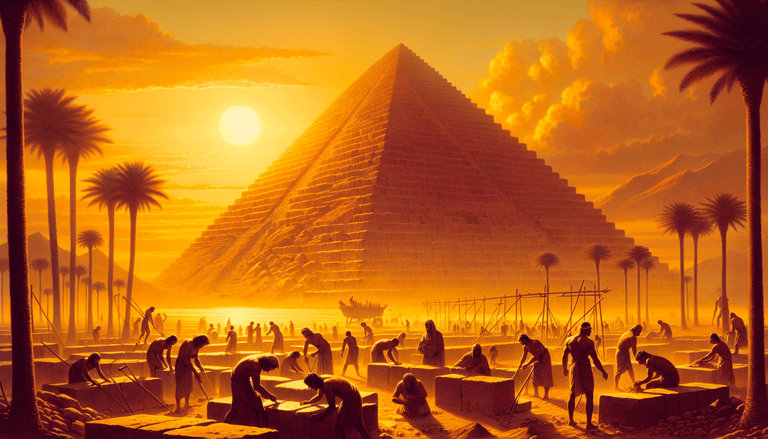 The Great Pyramid's Blueprint App-titude: How Pharaohs Slept Between Construction Logs