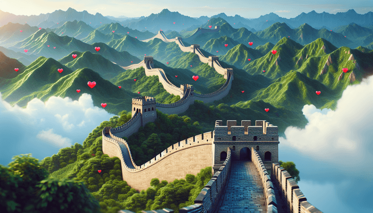 The Great Wall of China: Now with 100% More Tinder Swipe Power!