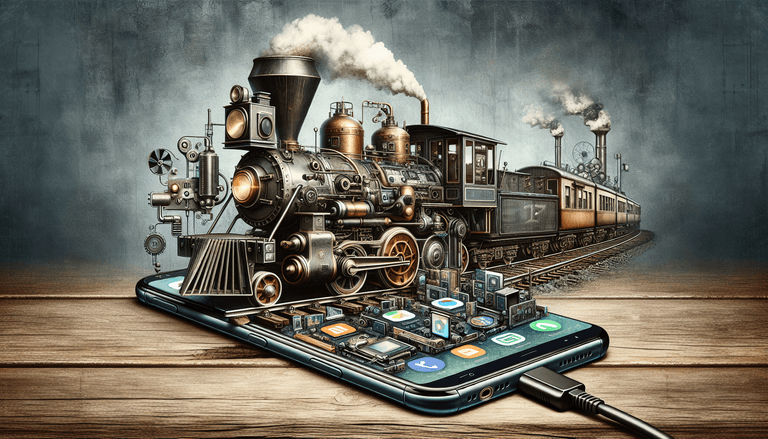 The Industrial Evolution: When Steam Engines Met Smartphones