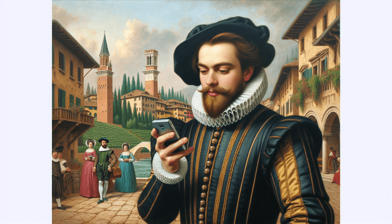 The time-travelling playwright: How Shakespeare would have texted Romeo and Juliet