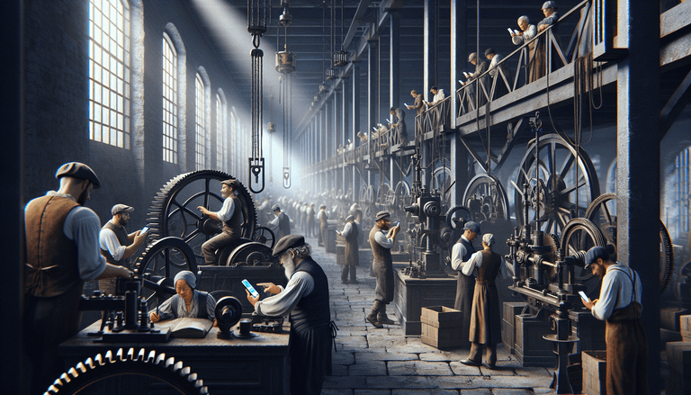 The wheel deal: How the Industrial Revolution would have revved up with smartphones