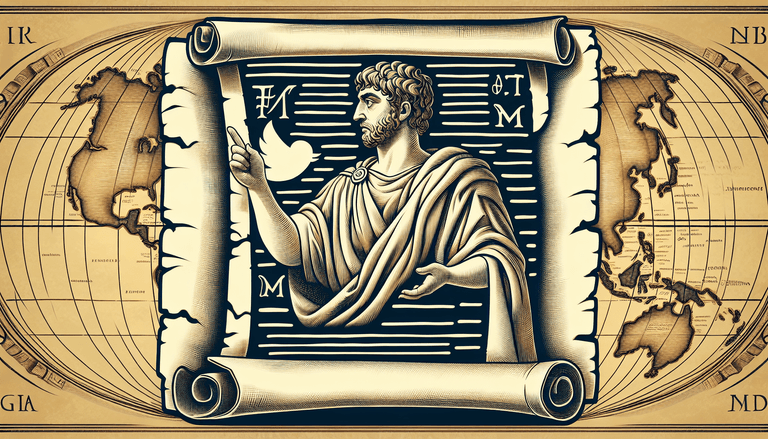 What Caesar would've Tweeted at the Rubicon