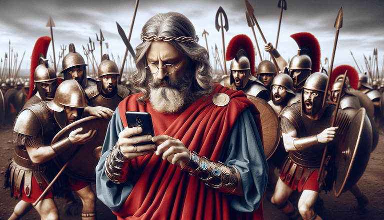 What if Alexander the Great had WhatsApp?