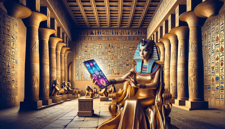 What if Cleopatra could scroll through Instagram?