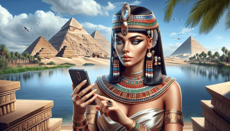 What if Cleopatra had a smartphone?