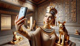What if Cleopatra had Instagram? Reimagining Ancient Egypt in a #SelfieWorld